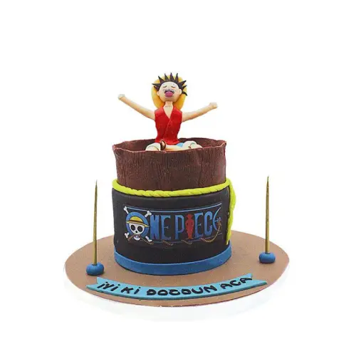 One Piece Doğum Günü Pastası