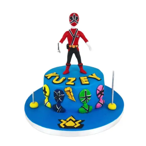 Power Rangers Konseptli Pasta