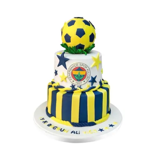 Fenerbahçe Temalı Butik Pasta