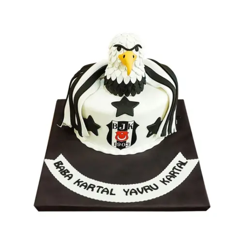 Beşiktaş Doğum Günü Pastası
