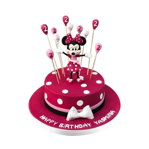 Sevimli Minnie Mouse Pastası