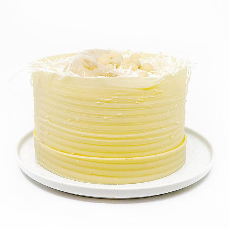Muzlu Fındıklı Pasta (Beyaz)