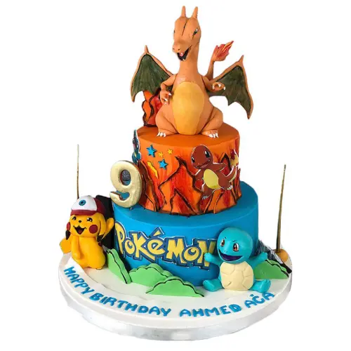 Pokemon Doğum Günü Pastası