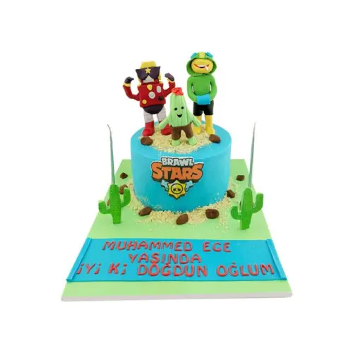 Brawl Stars Doğum Günü Pastası