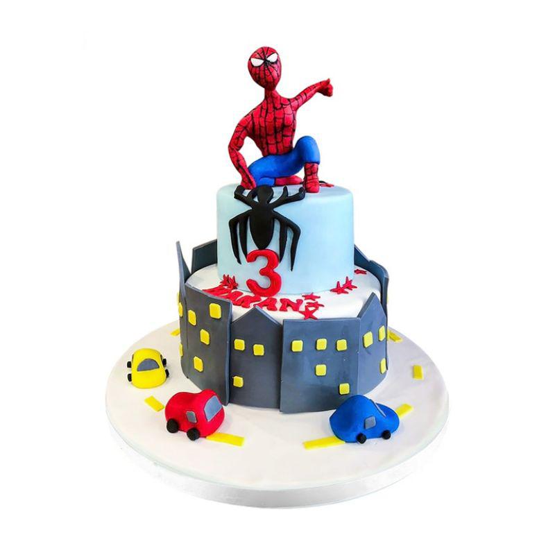 Örümcek Doğum Günü Pastası