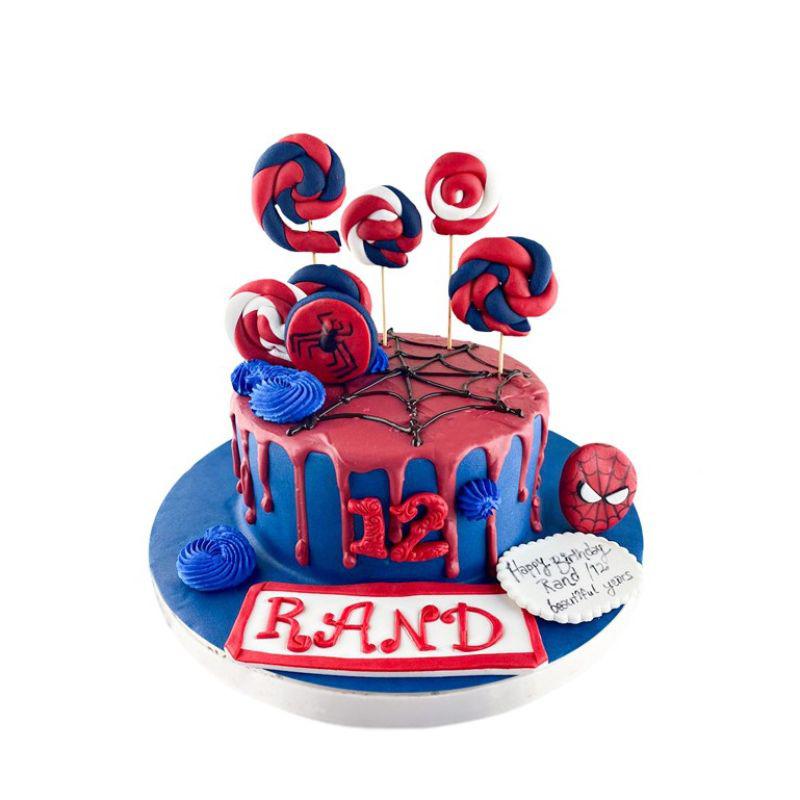 Örümcek Çocuk Butik Pasta