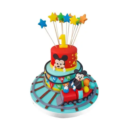 Mickey Mouse Doğum Günü Pastası
