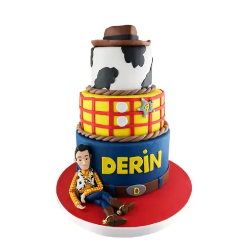 Şerif Woody Doğum Günü Pastası