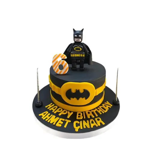 Rakamlı Batman Doğum Günü Pastası