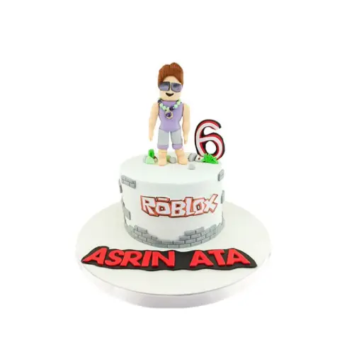 Rakamlı Oyun Figürü Doğum Günü Pastası