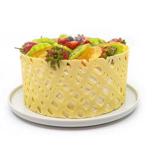 Karışık Meyveli Pasta (Beyaz)