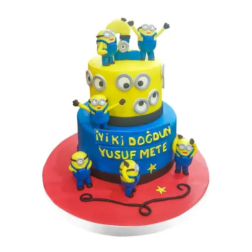 Minyonlar Doğum Günü Pastası