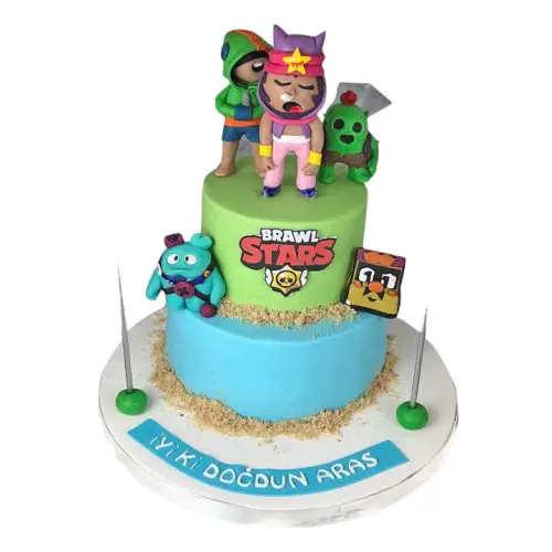 Brawl Stars Doğum Günü Pastası