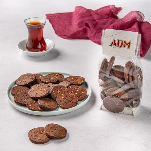 Yuvarlak Kakaolu Fındıklı Biskotti