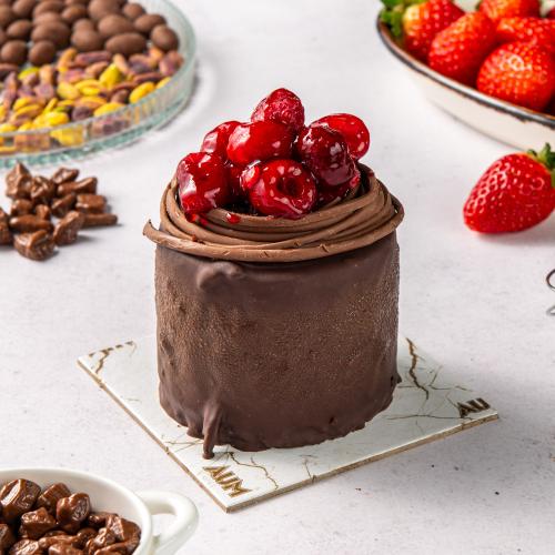 Frambuazlı Çikolatalı Pasta