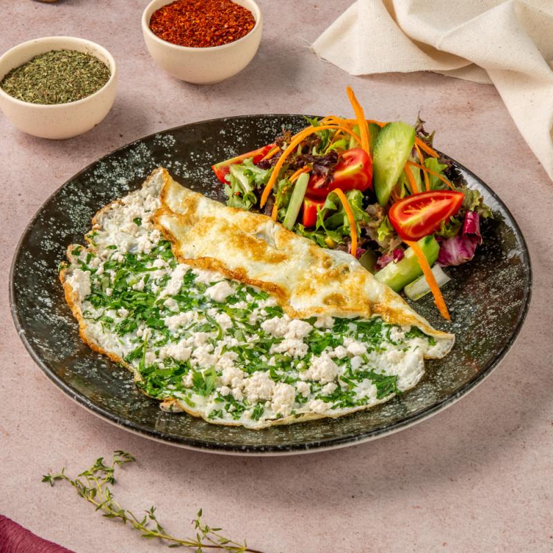 Beyaz Peynirli Omlet